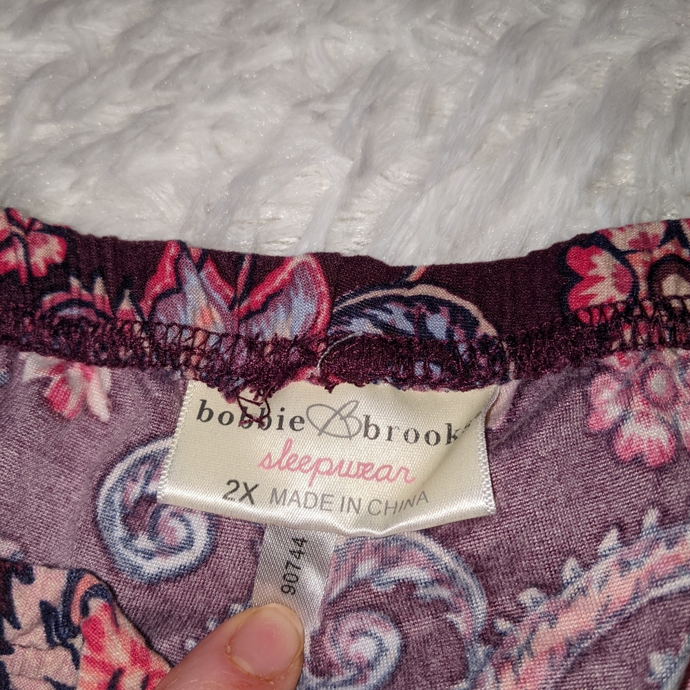 Bobbie Brooks sleepwear pants - Picture 2 of 13